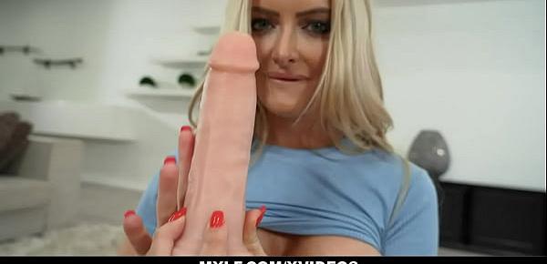  Linzee Ryder Needs To Release The Sexual Tension With A Big Rubber Cock